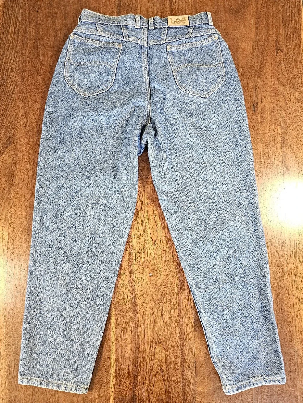 Vintage Lee 305 Relaxed Fit Tapered Mom Jeans High Rise 14 Pet